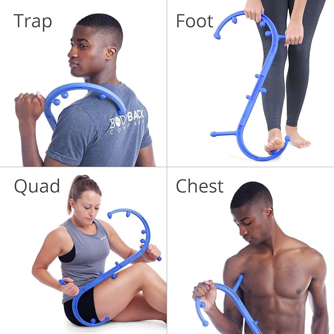 Body Back Buddy Classic USA Made Handheld Full Body Massage Cane Pressure & - Image 3