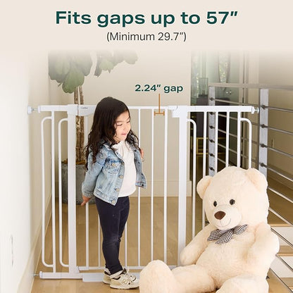 Cumbor 36" Extra Tall Baby Gate - Image 2