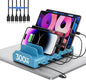 300W Charging Station for Multiple Devices, 8 Port Multi USB C Fast Charger by LcssioChargeFaster