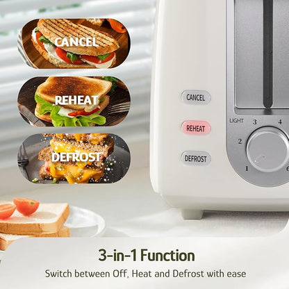 Hazel Quinn 2-Slice Compact Toaster - Image 4