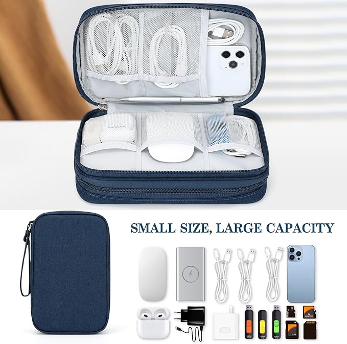 FYY Electronic Organizer, Large Travel Cable Organizer Bag Pouch Electronic - Image 6