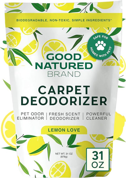 Good Natured Brand | Carpet Deodorizer & Freshener Powder | 31 oz Pet Odor by GoodNaturedBrand