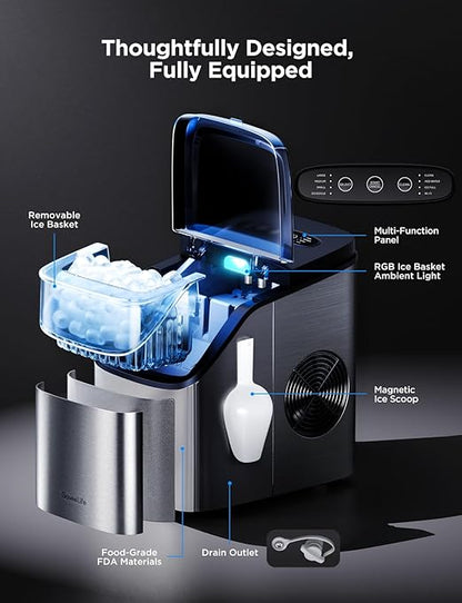GoveeLife Smart Ice Maker Countertop, Portable Ice Machine - Image 9