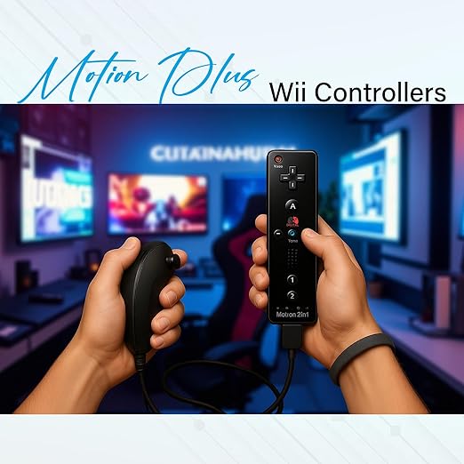 Digital Dynasty 2 Pack Motion Plus Wii Controller - Image 5