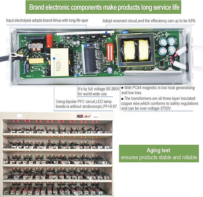 LED Driver 300 Watts 24V DC Transformer， Waterproof IP67 Power Supply, 24V DC - Image 3