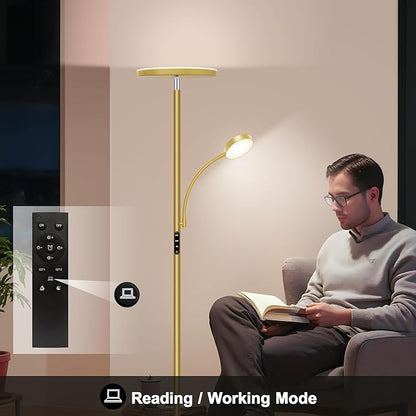Aulaiyi Floor Lamps for Living Room, 42W/4200LM Bright Floor Lamp, 2-in-1 - Image 8