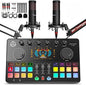 Podcast Equipment Bundle for 2, Audio Interface DJ Mixer by Hayner-Seek