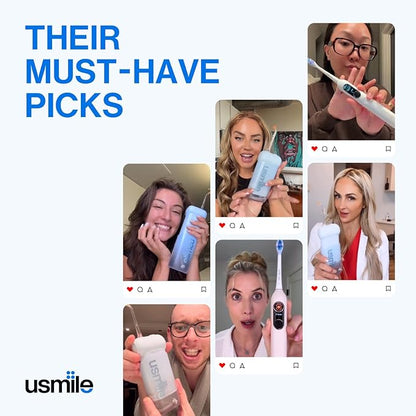 usmile C10 Portable Water Flosser – Travel-Friendly, 95-Day Battery, 4 Modes - Image 8