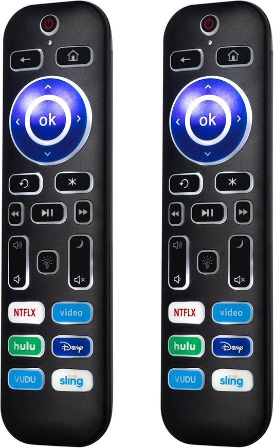 2 Pack Backlit Remote Control Only by TGHCP