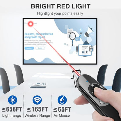 DINOSTRIKE 2 in 1 Type C and USB Presentation Clicker - Image 6