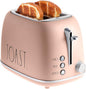 Rae Dunn Retro Rounded Bread Toaster, 2 Slice Stainless Steel Toaster by RaeDunn