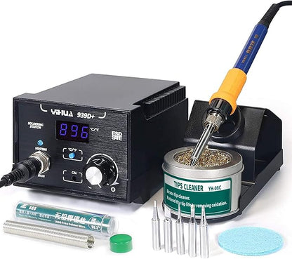 YIHUA 939D+ Digital Soldering Station, 75 Watt Equivalent by YIHUA