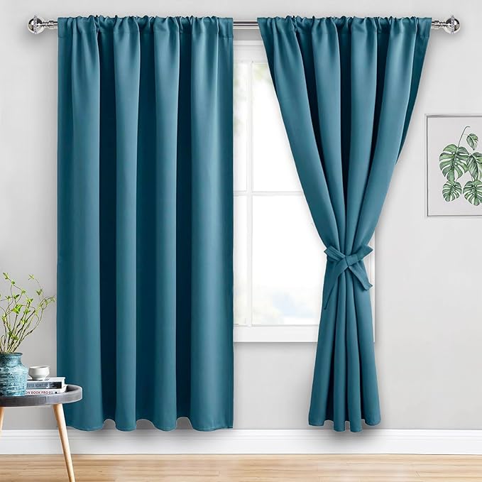 JIUZHEN Blackout Curtains for Bedroom by JIUZHEN