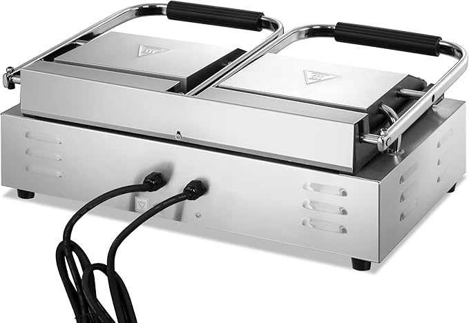 KWS FM-23 3400W Electric Panini Press Maker - Image 3