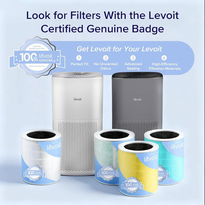 levoit smart air purifiers for home large room, package contents