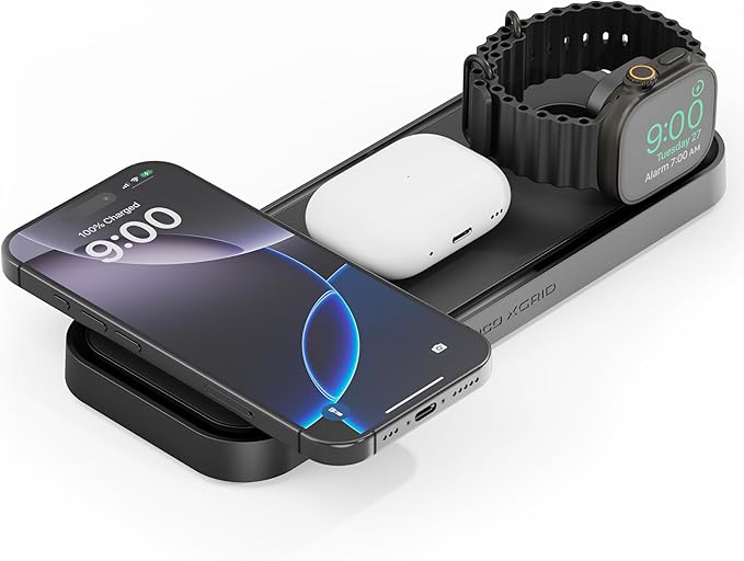 NOCO XGrid XDP3: 3-in-1 Wireless Charging Pad – Charging Station by NOCO