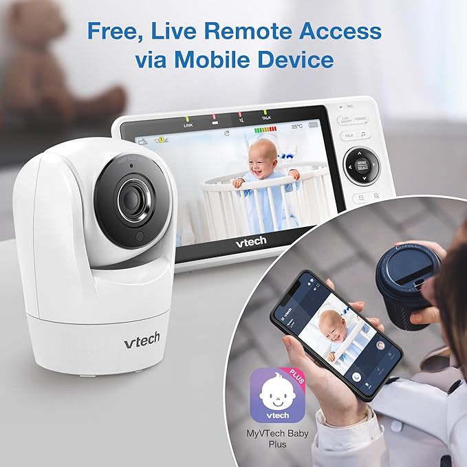 VTech VM901 Smart WiFi Baby Monitor - Image 7