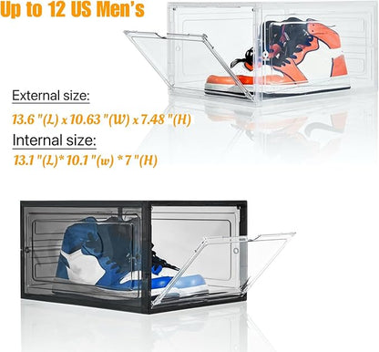 Attelite X-Large Clear Plastic Shoe Boxes - Image 5