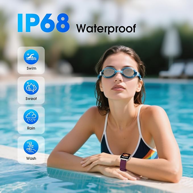 Pedometer Watch No APP/Phone Required, Waterproof Fitness Tracker Watch - Image 5