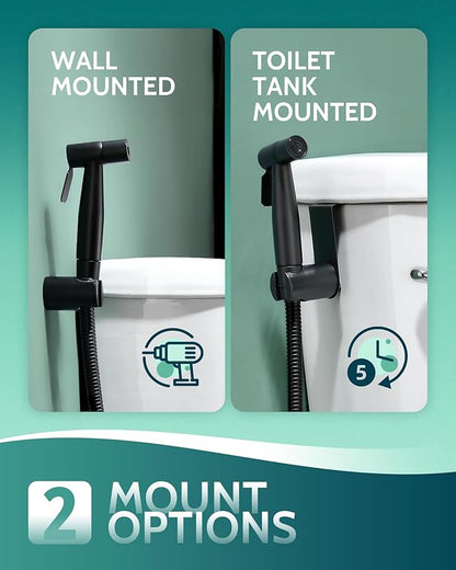 Handheld Toilet Bidet Sprayer for Toilet-Adjustable Water Pressure Control - Image 3