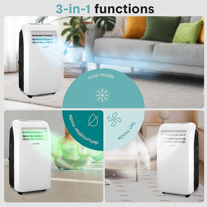 SereneLife Portable Air Conditioner 12, 000 BTU - Image 3