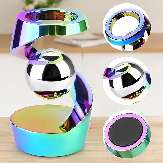 Fidget Toys Adult, Kinetic Spinning Desk Toy, Kinetic Optical Illusion Toys - Image 3