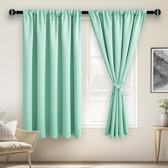 JIUZHEN Blackout Curtains for Bedroom by JIUZHEN
