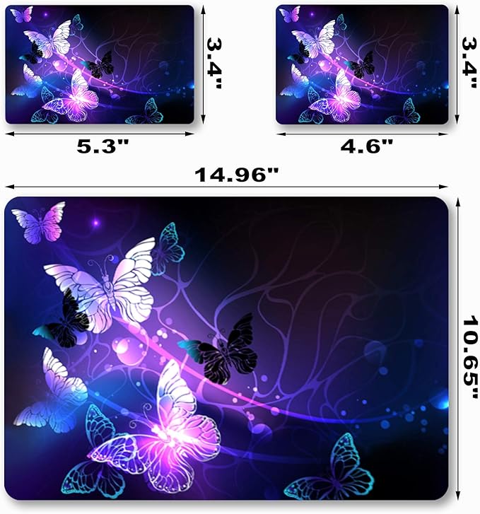 Laptop Skin Sticker Decal, Decorative Waterproof Removable, Art Butterfly - Image 7