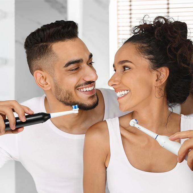 Bitvae Rotating Electric Toothbrush 2 Packs - Image 7