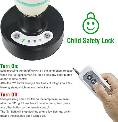36Watts UV Sanitizer Lamp with Remote Control Powerful Ozone UVC Light with E26 - Image 8