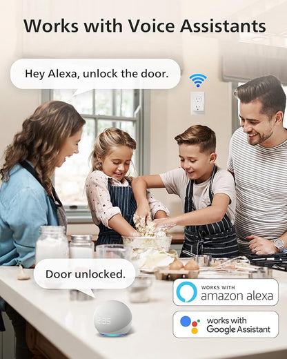 Philips Wi-Fi Smart Lock with Handle, Keyless Entry Keypad Door Lock with Handle - Image 4