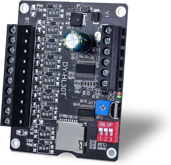 30W Voice Playback Module, PEMENOL DC 9-24V Voice Broadcast Device 9 Trigger by Buyitnowforyourlike