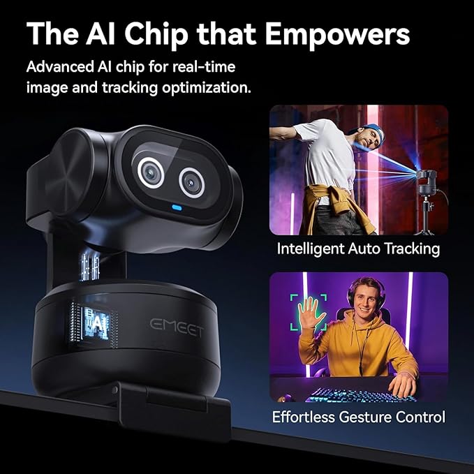 EMEET PIXY Dual-Camera AI-Powered PTZ Camera 4K - Image 5