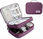 mygreen Electronics Travel Organizer Storage Bag, Double Layer Universal by mygreen