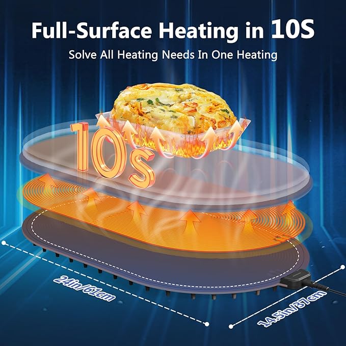 Warming Mat for Food Extra Large, and Daily Use - Image 3