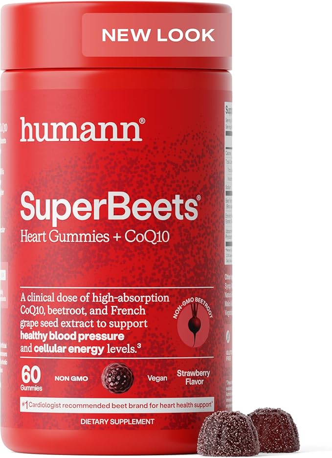 Humann SuperBeets 3-in-1 Heart Gummies by Humann