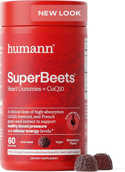Humann SuperBeets 3-in-1 Heart Gummies by Humann
