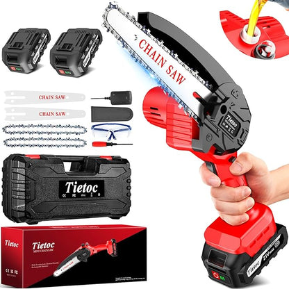 Tietoc Mini Chainsaw 6-Inch by TIETOC