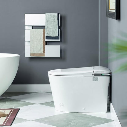 WOODBRIDGE ADA Height Smart Toilet – Auto Lid Open/Close, Foot Sensor, Zero - Image 16