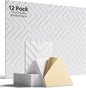 Woovio Sound Proof Foam Panels for Walls, 12 Pack Self-Adhesive Acoustic Panels by Woovio
