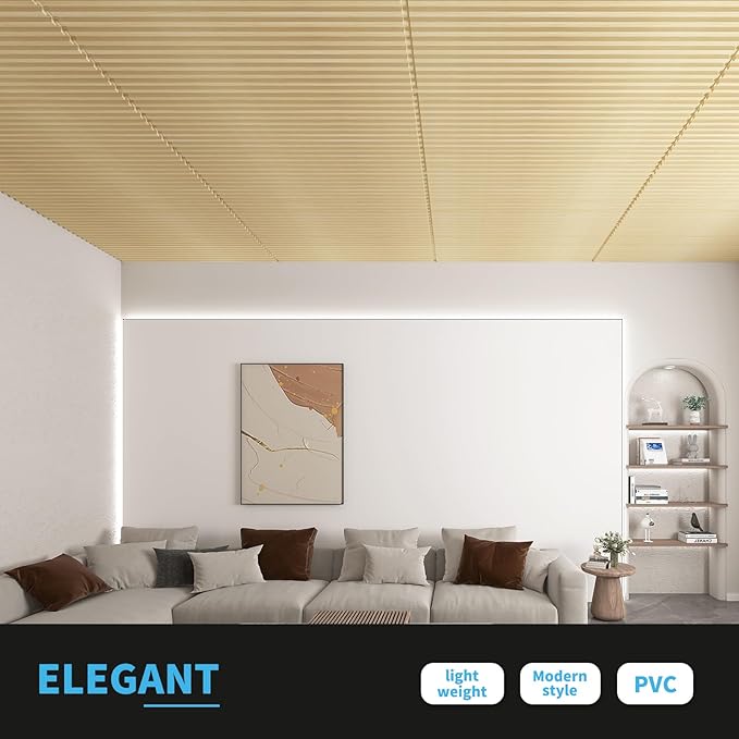 Art3d 6-Pack Slat Design 3D Wall Panels - Image 3