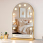 LUXFURNI Hollywood Mirror with Lights Makeup Mirror by LUXFURNI