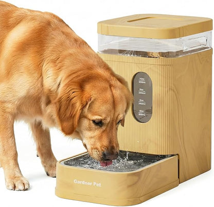 Gardner Pet 1.7 Gallon Automatic Dog Water Bowl Dispenser 6.5L Gravity Water by GardnerPet