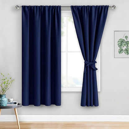 JIUZHEN Blackout Curtains for Bedroom– Thermal Insulated, Noise Reducing Room by JIUZHEN