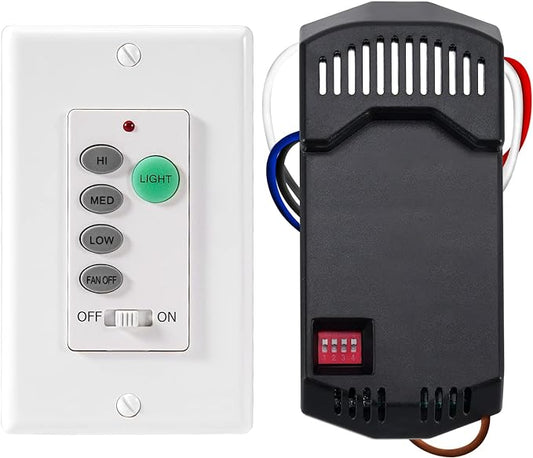 Humpptom Universal Ceiling Fan Remote Control, Ceiling Fan Wall Switch UC9050T by Humpptom