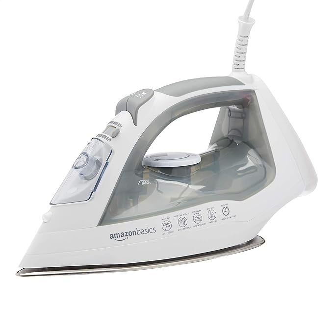 Amazon Basics Steam Iron for Clothes by AmazonBasics