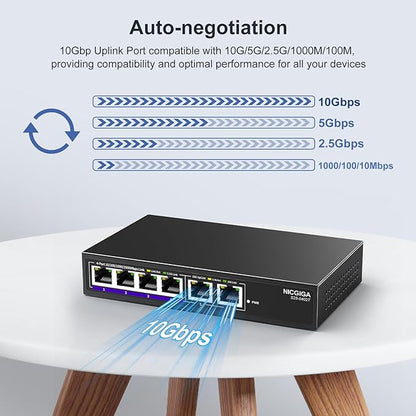 10Gbe Ethernet Switch Unmanaged - Image 3