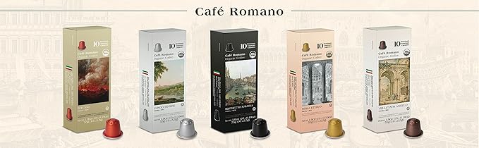 Organic USDA Café Romano Coffee Aluminum Espresso Pods - Image 3
