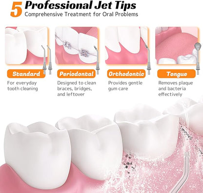 FlossJet Water Dental Flosser Cordless Oral Irrigator - Image 4
