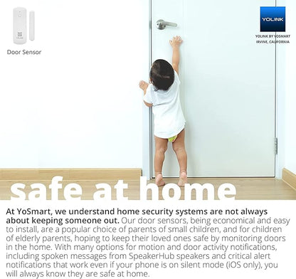 YoLink LoRa Smart Door Sensor Starter Kit: SpeakerHub Audio Hub & Door Sensor - Image 5